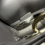 Dior Lady Dior Small Lambskin Grey GHW
