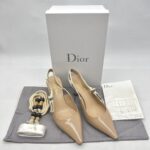 Dior Jadior Slingback Patent Nude