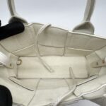 Bottega Veneta Candy Arco Tote White GHW
