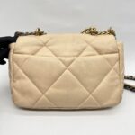 Chanel C19 Small Lambskin Nude GHW