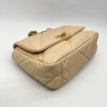 Chanel C19 Small Lambskin Nude GHW