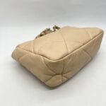 Chanel C19 Small Lambskin Nude GHW