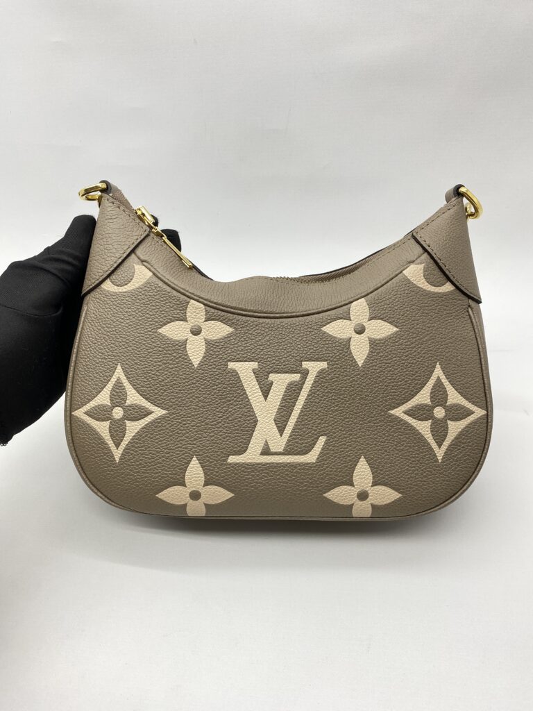Louis Vuitton Bagatelle NM Monogram Empreinte Tourterelle Crème GHW