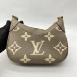 Louis Vuitton Bagatelle NM Monogram Empreinte Tourterelle Crème GHW