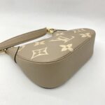 Louis Vuitton Bagatelle NM Monogram Empreinte Tourterelle Crème GHW