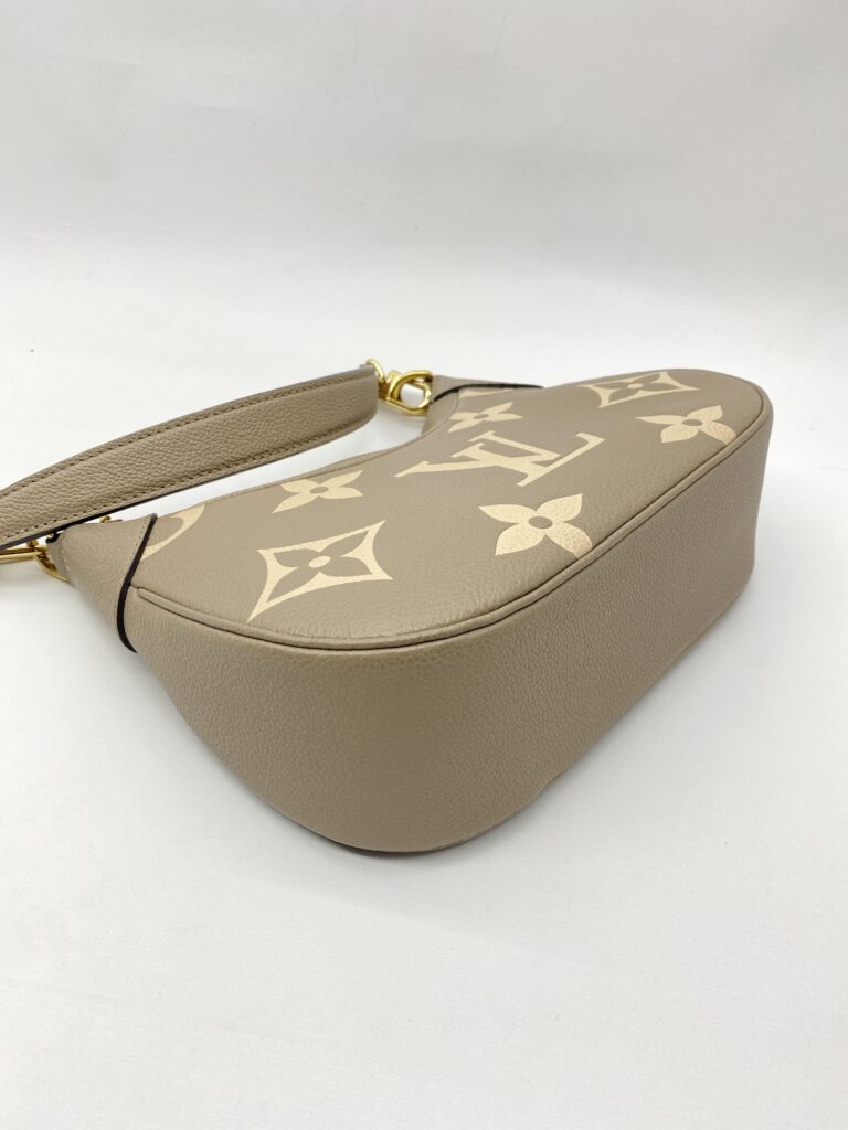 Louis Vuitton Bagatelle NM Monogram Empreinte Tourterelle Crème GHW