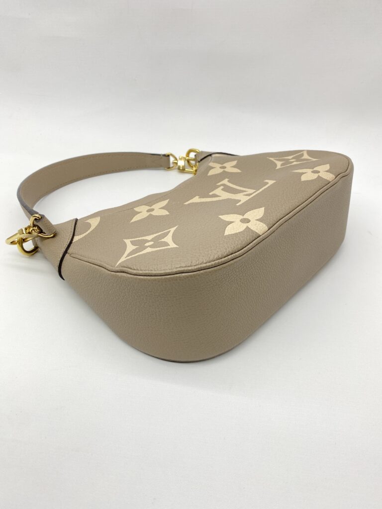 Louis Vuitton Bagatelle NM Monogram Empreinte Tourterelle Crème GHW
