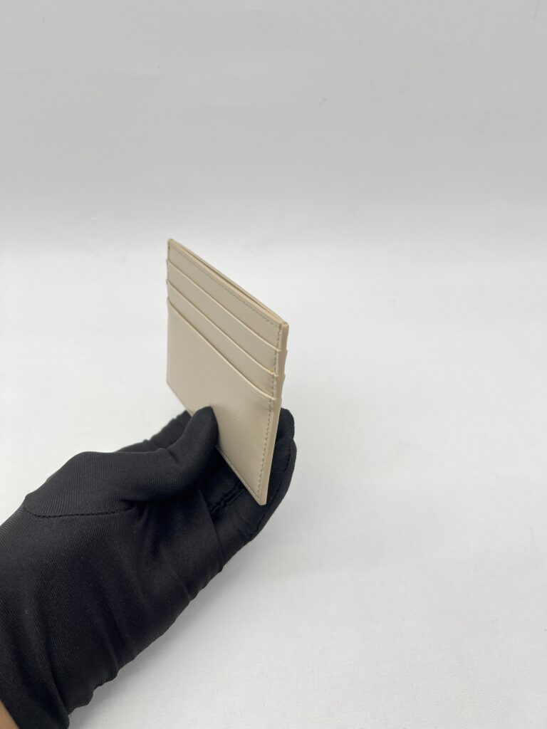 Celine Triomphe Card Holder Pale Beige