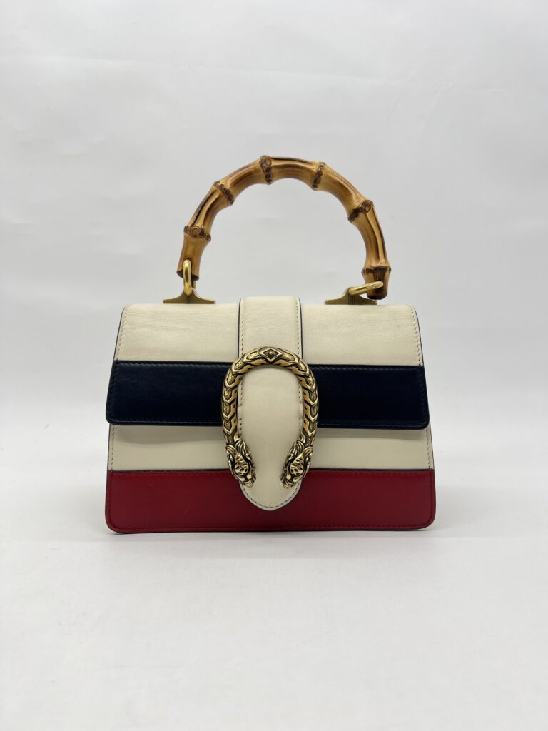 Gucci Dionysus Bamboo White Tricolor GHW