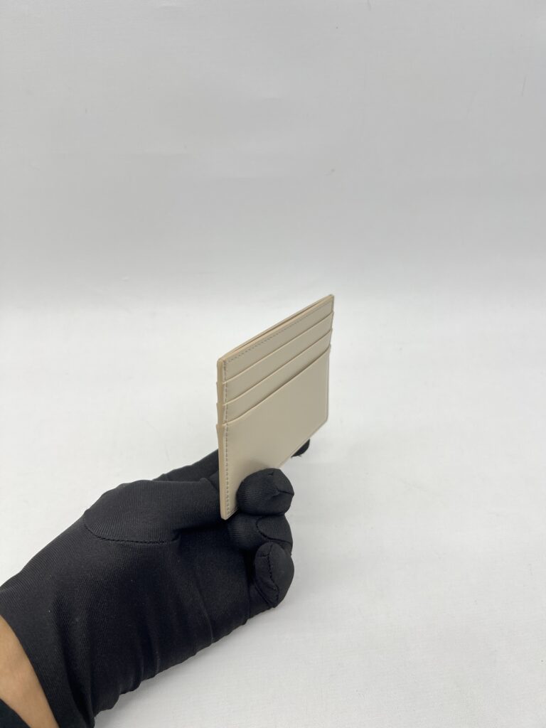 Celine Triomphe Card Holder Pale Beige