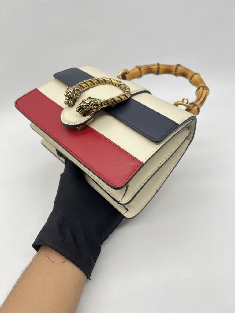 Gucci Dionysus Bamboo White Tricolor GHW