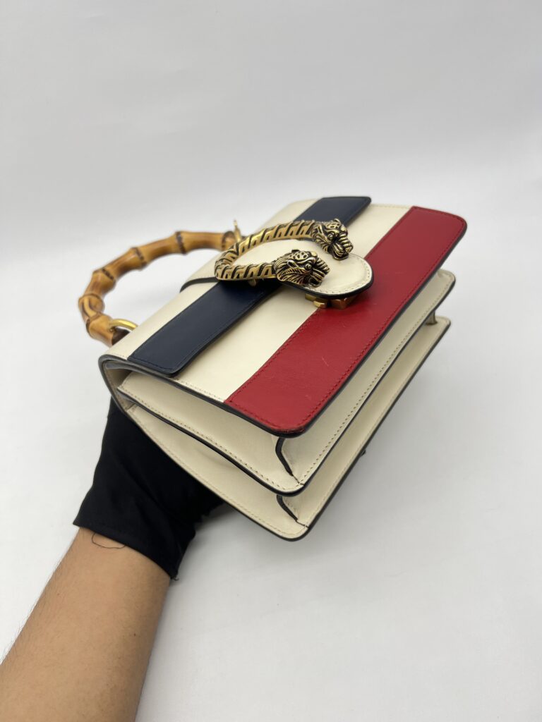 Gucci Dionysus Bamboo White Tricolor GHW