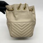 Saint Laurent Nano Bucket Taupe GHW