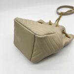 Saint Laurent Nano Bucket Taupe GHW