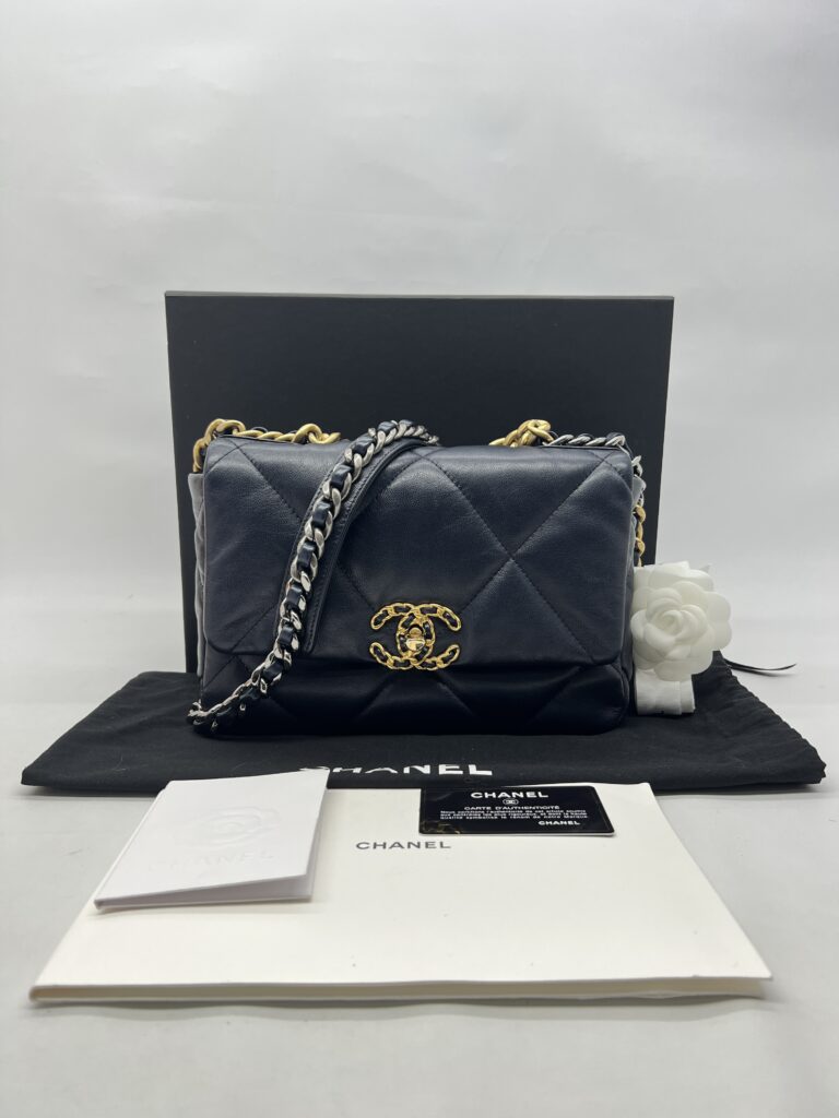 Chanel C19 Small Lambskin Dark Navy