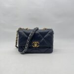Chanel C19 Small Lambskin Dark Navy