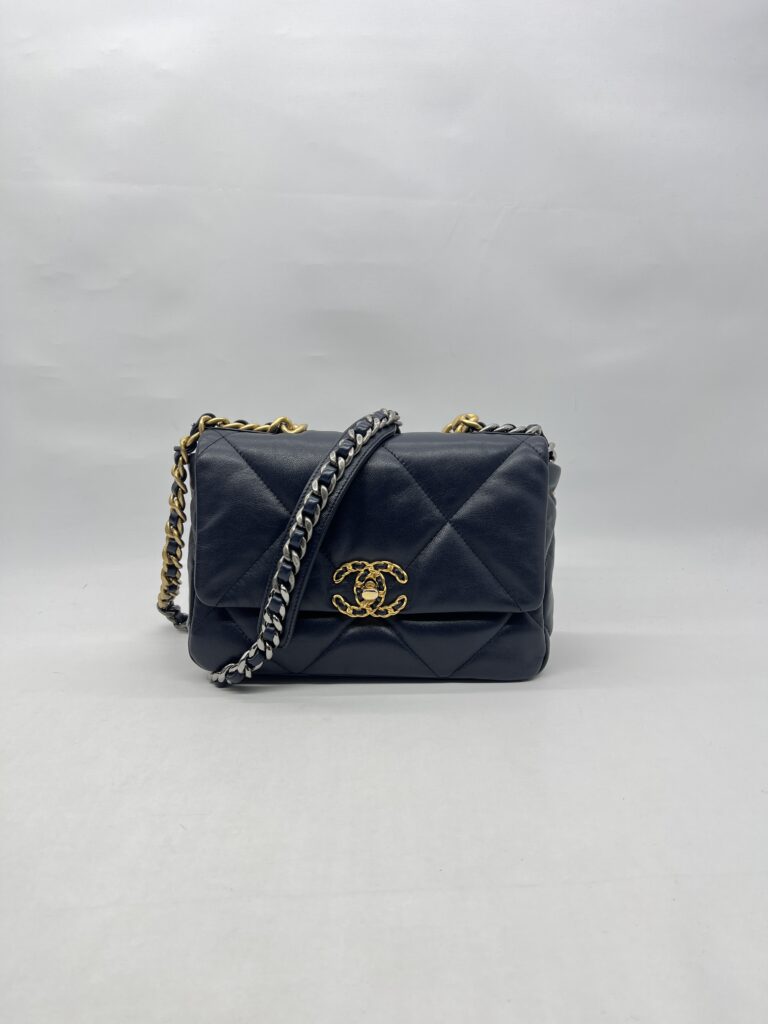 Chanel C19 Small Lambskin Dark Navy