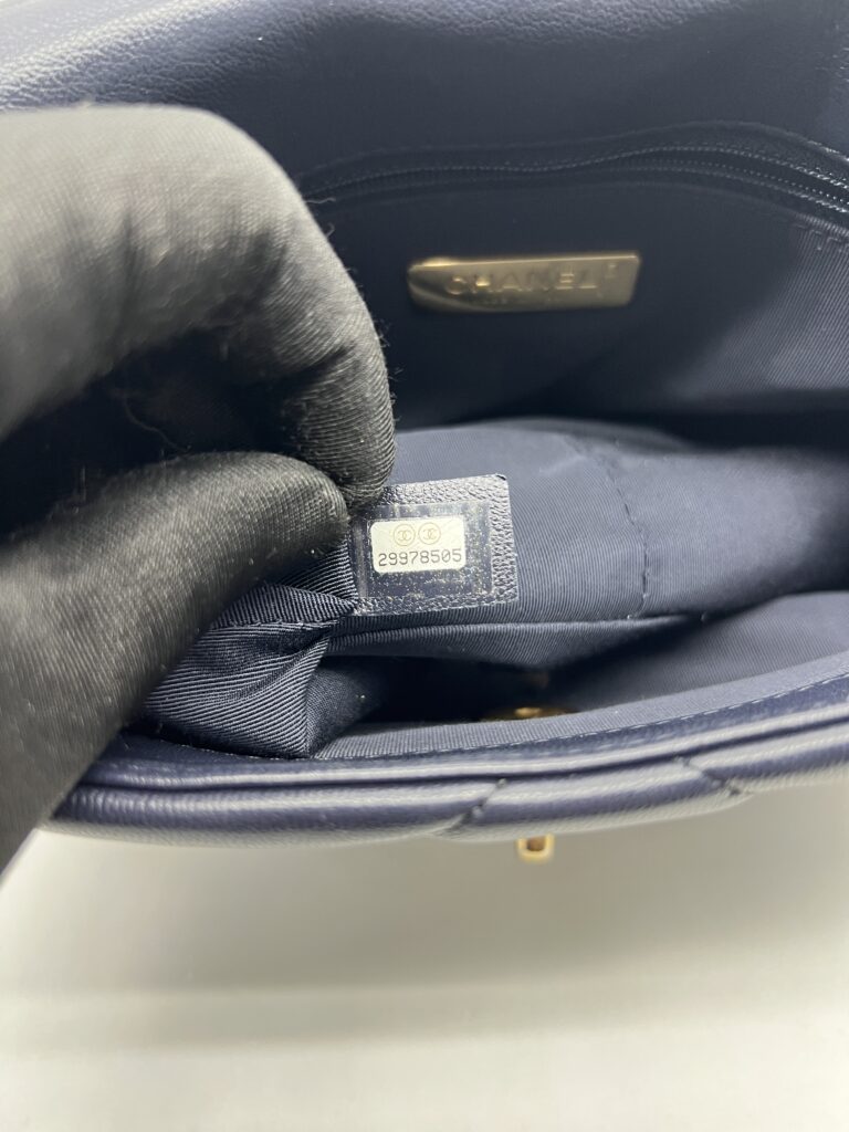Chanel C19 Small Lambskin Dark Navy