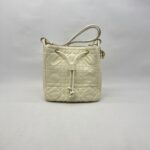 Dior D-Motion Bag White Macrocannage Lambskin GHW
