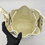 Dior D-Motion Bag White Macrocannage Lambskin GHW