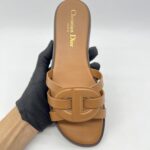 Dior D Club Slide Calfskin Ginger