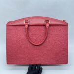 Louis Vitton Riviera Hand Bag Epi Red GHW