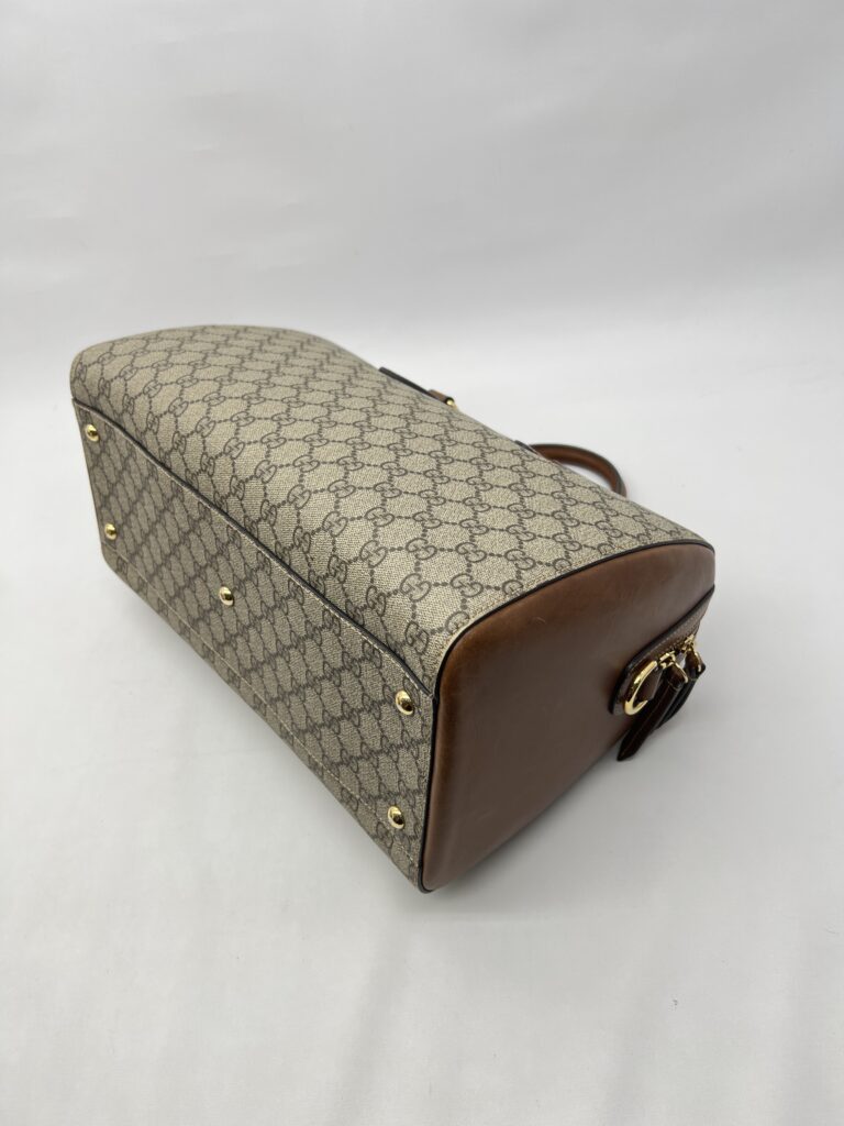 Gucci Boston GG Supreme Brown GHW