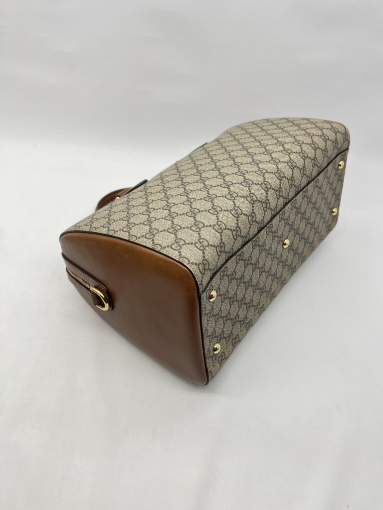 Gucci Boston GG Supreme Brown GHW