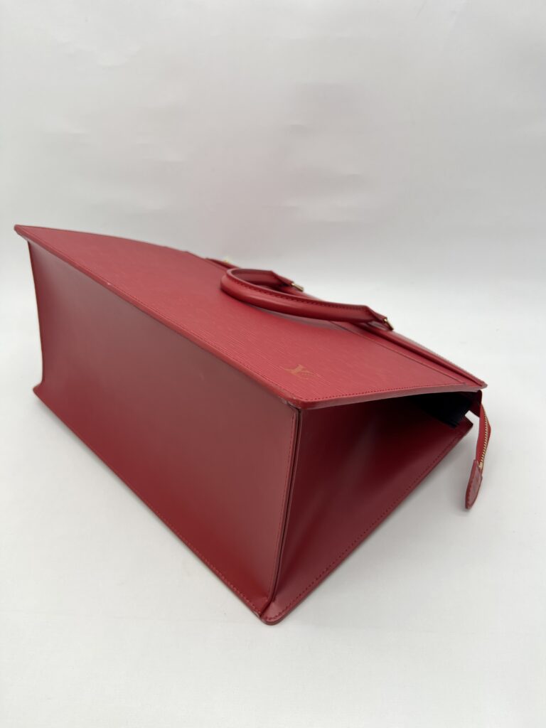 Louis Vitton Riviera Hand Bag Epi Red GHW
