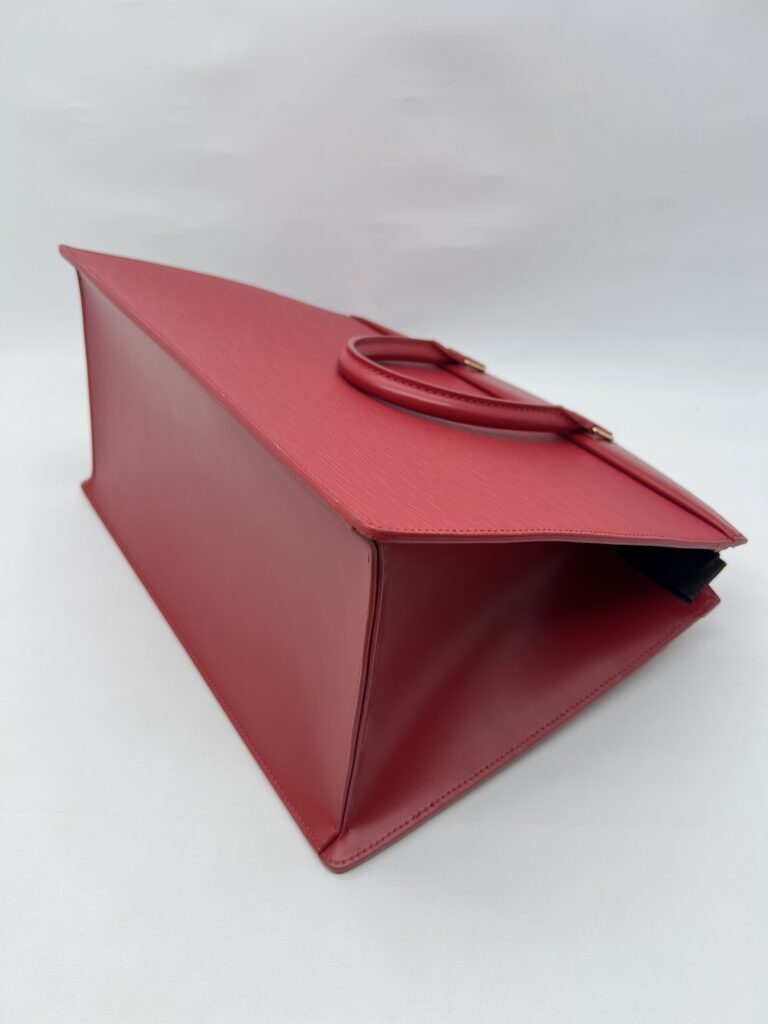Louis Vitton Riviera Hand Bag Epi Red GHW