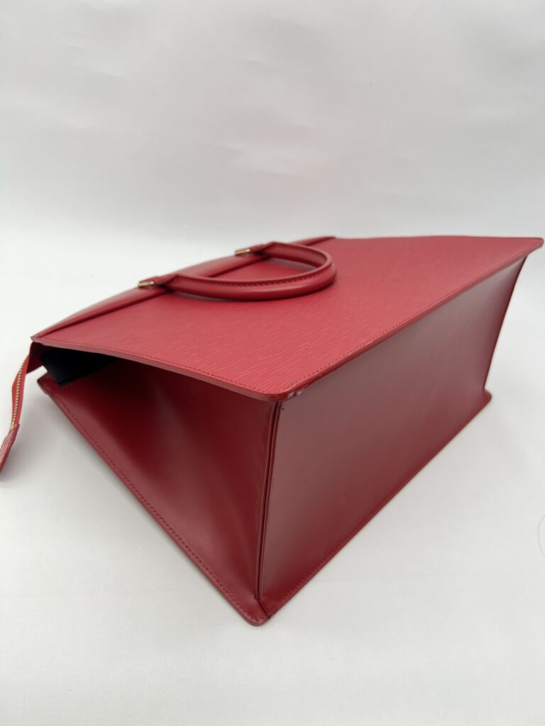 Louis Vitton Riviera Hand Bag Epi Red GHW