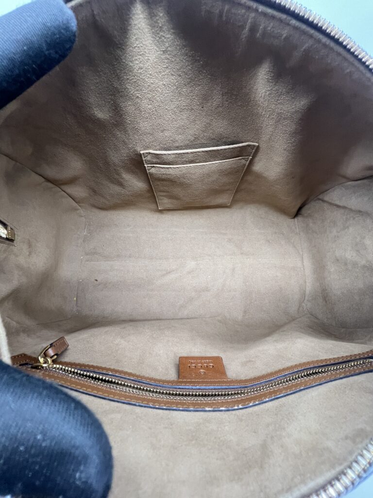 Gucci Boston GG Supreme Brown GHW
