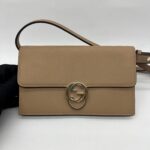 Gucci GG Interlocking Wallet On Strap