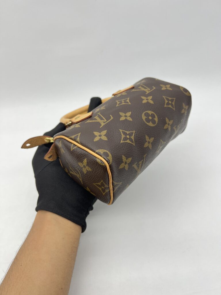 Louis Vuitton Nano Speedy Monogram GHW