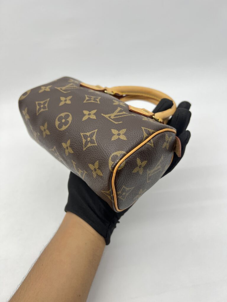 Louis Vuitton Nano Speedy Monogram GHW