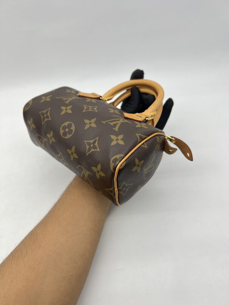 Louis Vuitton Nano Speedy Monogram GHW