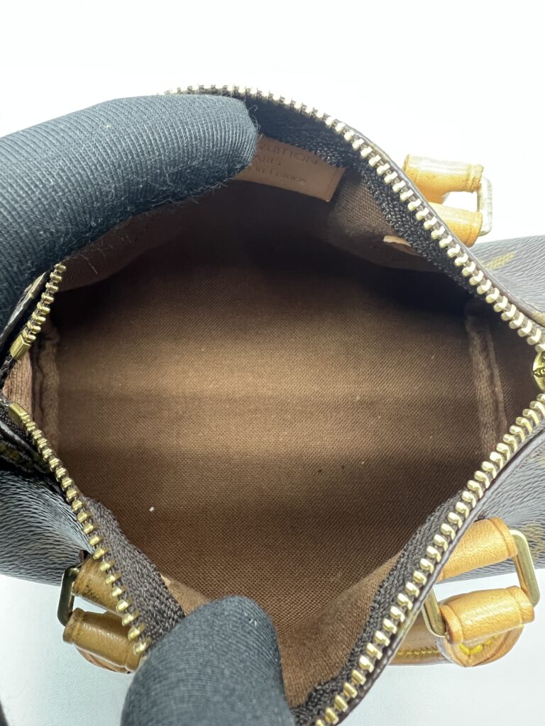 Louis Vuitton Nano Speedy Monogram GHW