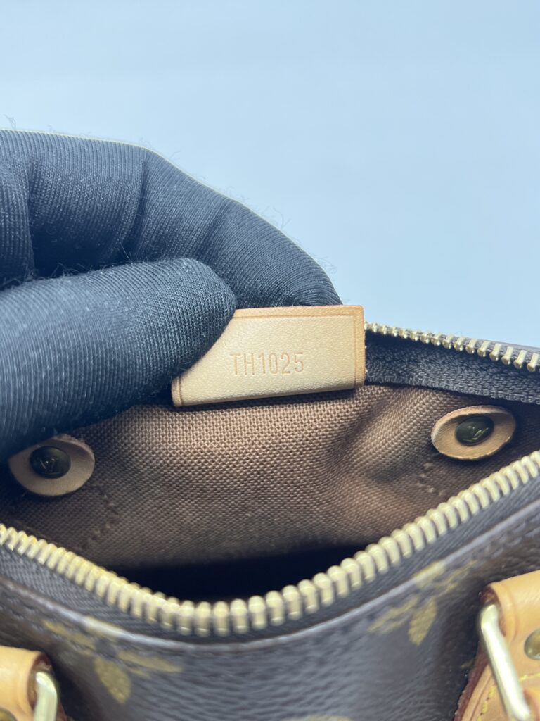 Louis Vuitton Nano Speedy Monogram GHW