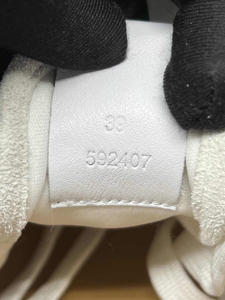 Loewe Flow Runner Suede Nylon Gold Blanc