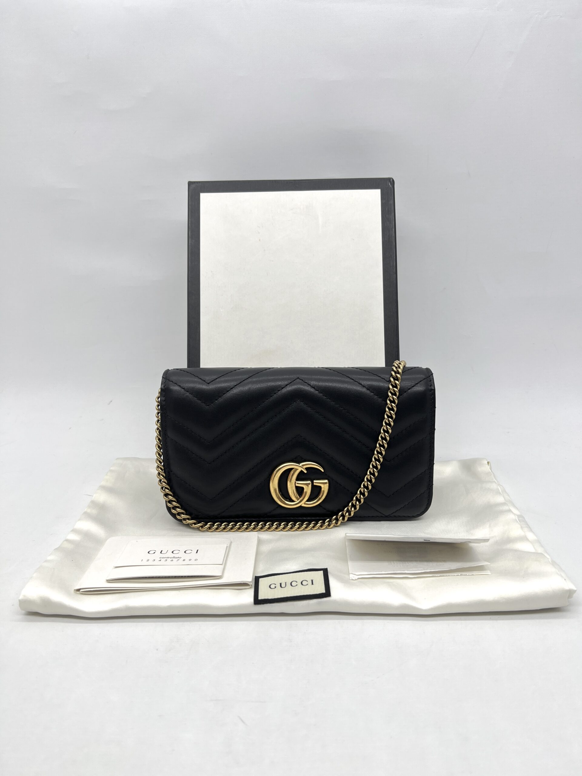 Gucci GG Marmont Woc Black GHW