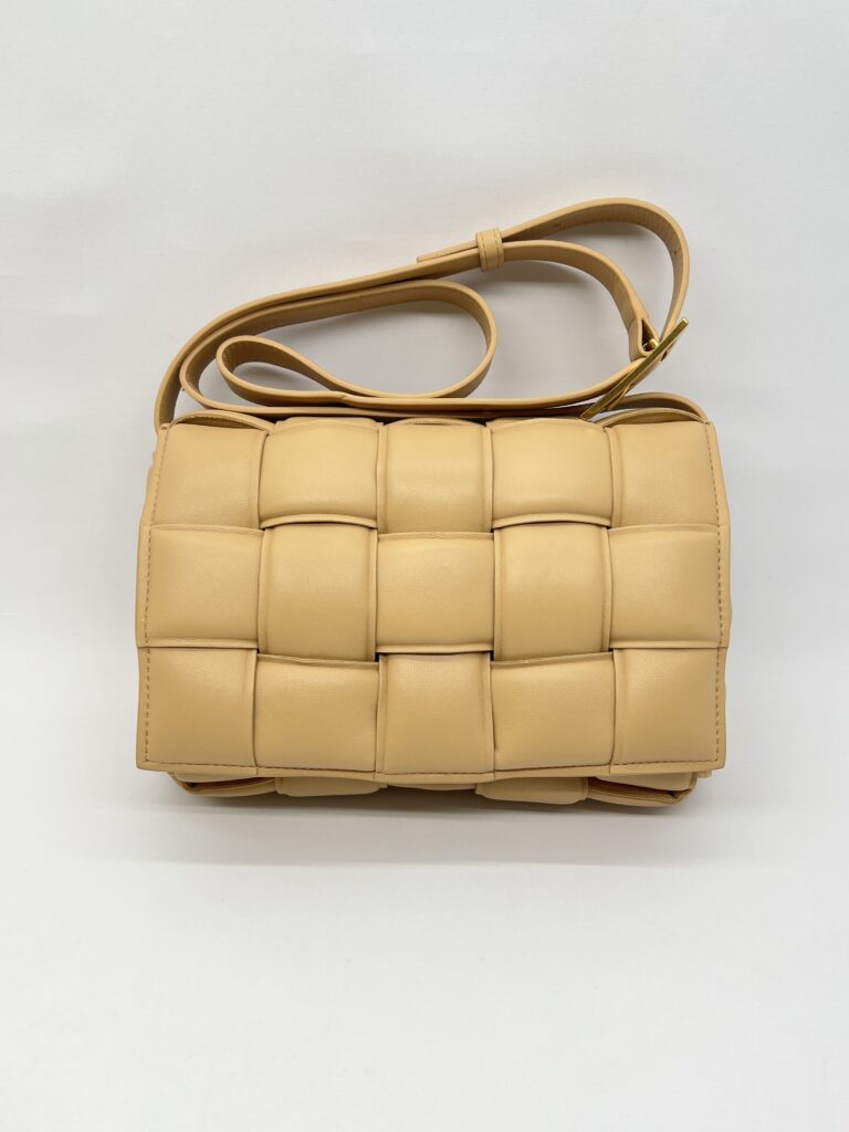 Bottega Veneta Padded Cassette Almond GHW