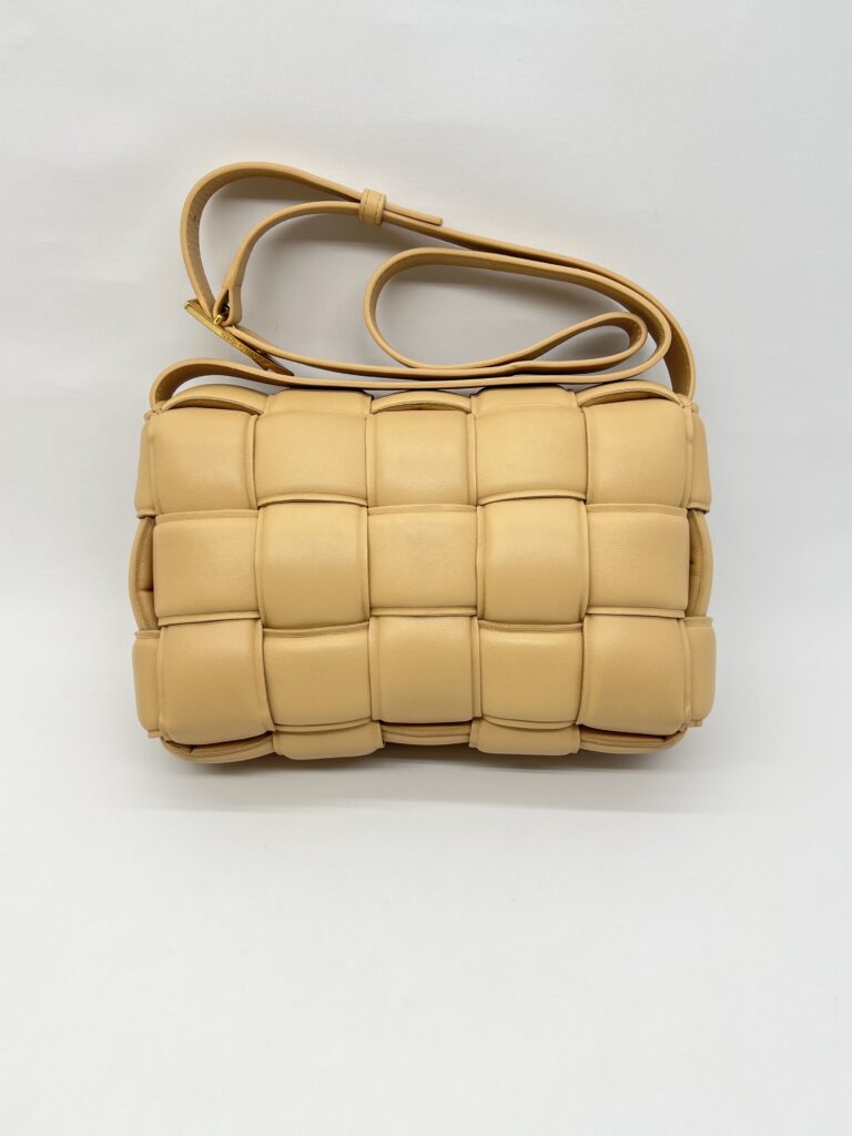Bottega Veneta Padded Cassette Almond GHW