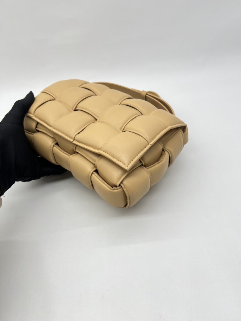 Bottega Veneta Padded Cassette Almond GHW