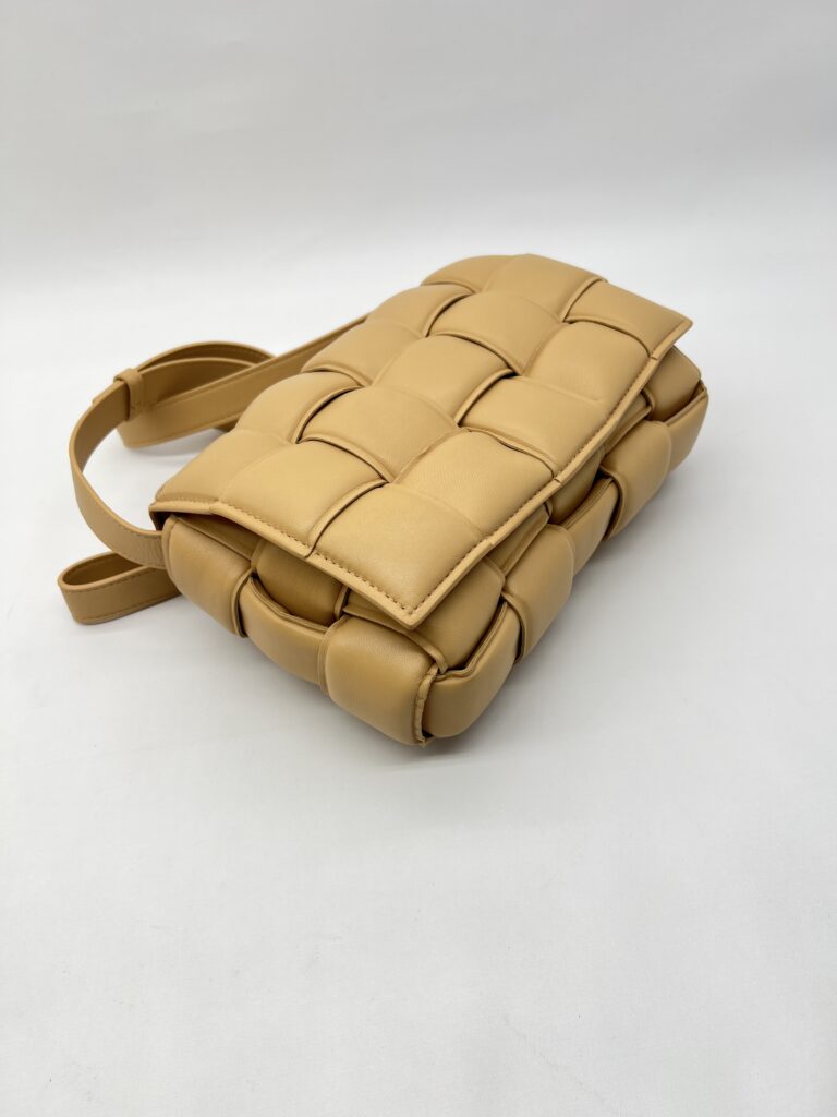 Bottega Veneta Padded Cassette Almond GHW