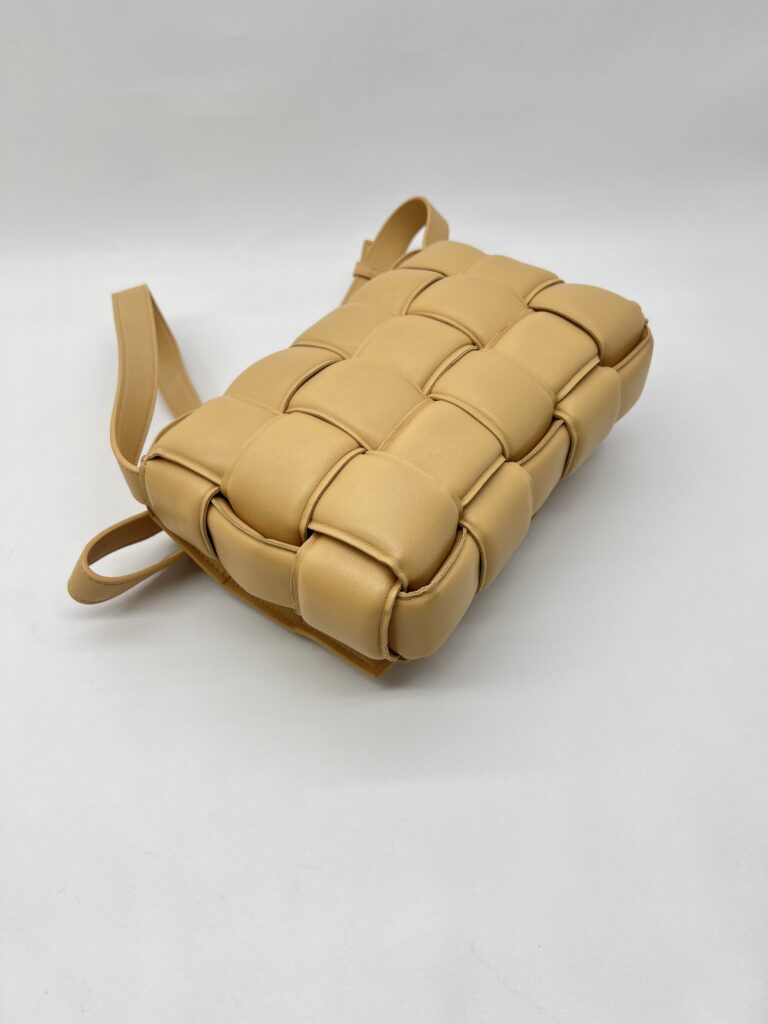 Bottega Veneta Padded Cassette Almond GHW