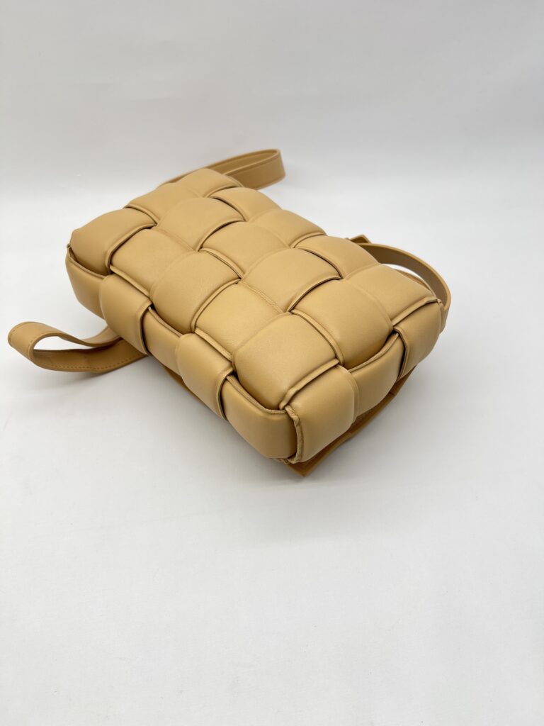 Bottega Veneta Padded Cassette Almond GHW