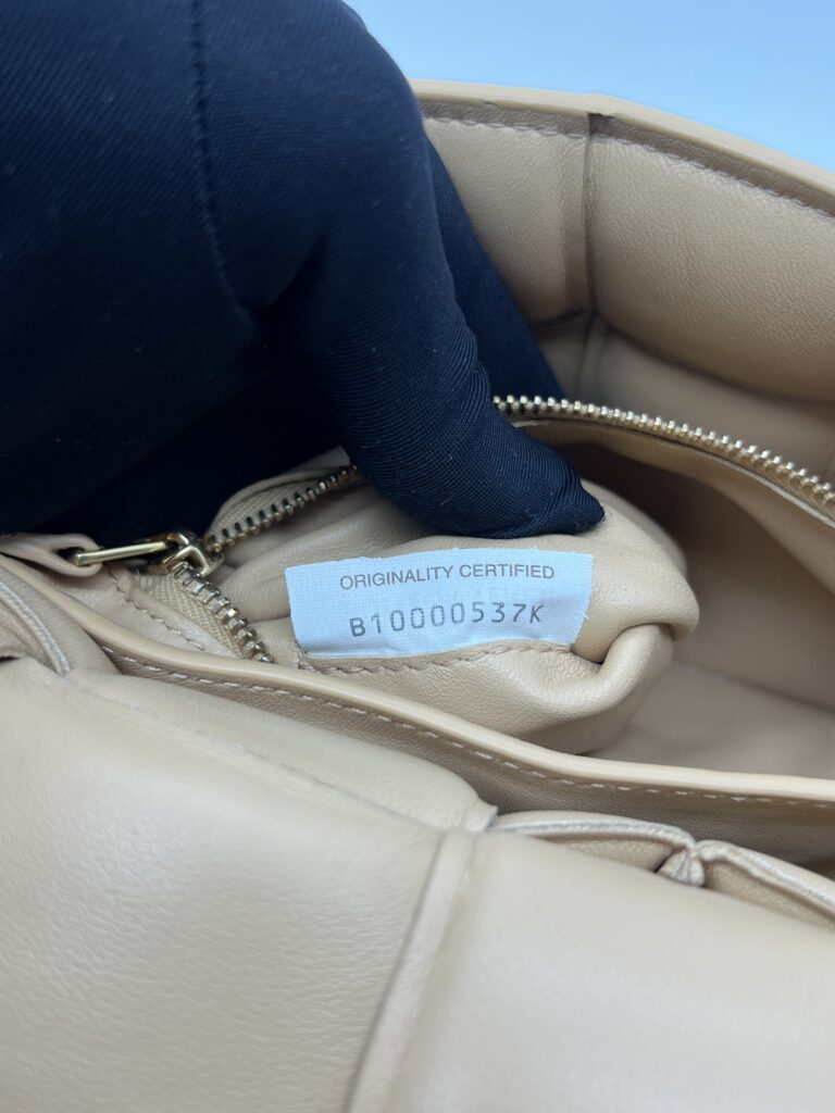 Bottega Veneta Padded Cassette Almond GHW