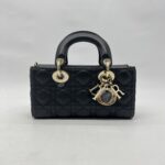 Dior Lady D-Joy Small Black Lambskin LGHW