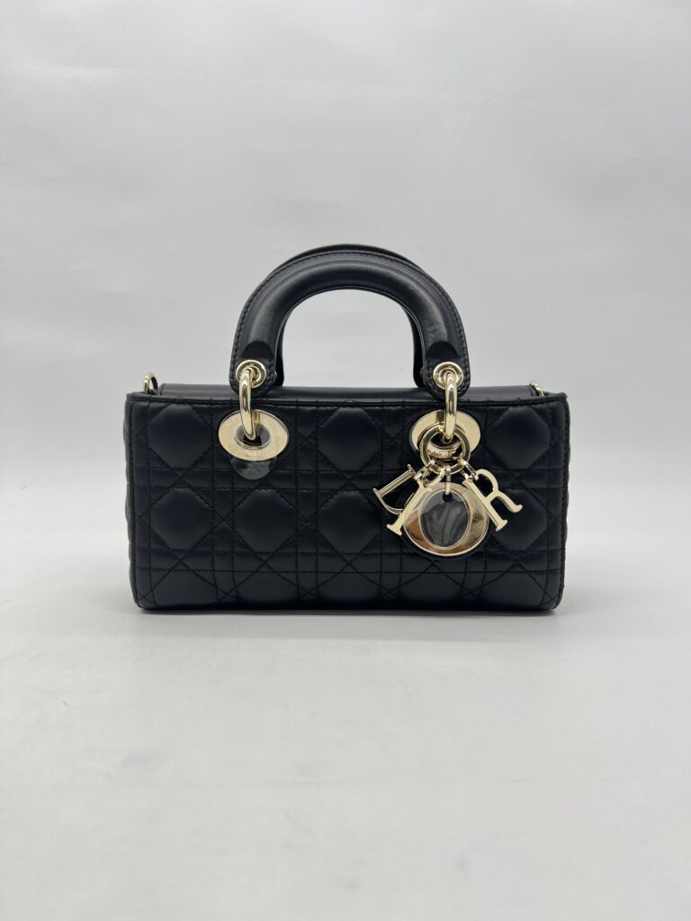 Dior Lady D-Joy Small Black Lambskin LGHW