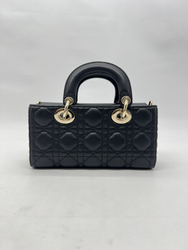 Dior Lady D-Joy Small Black Lambskin LGHW